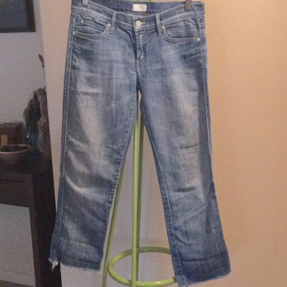 Mother light wash jeans